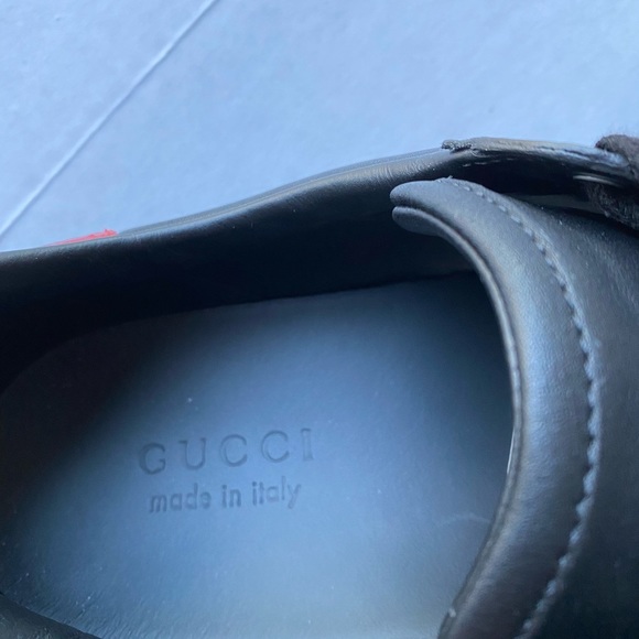 Gucci Ace Leather Sneaker size 8 men - Picture 7 of 13